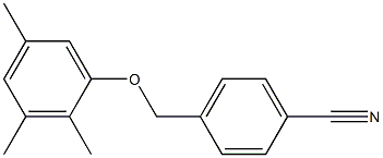 4-(2,3,5-trimethylphenoxymethyl)benzonitrile,,结构式