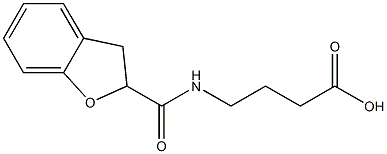 4-(2,3-dihydro-1-benzofuran-2-ylformamido)butanoic acid|