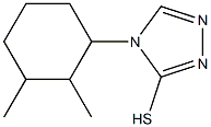  4-(2,3-dimethylcyclohexyl)-4H-1,2,4-triazole-3-thiol