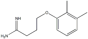 4-(2,3-dimethylphenoxy)butanimidamide Structure