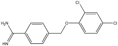 4-(2,4-dichlorophenoxymethyl)benzene-1-carboximidamide