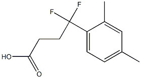 4-(2,4-dimethylphenyl)-4,4-difluorobutanoic acid