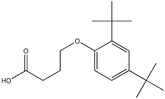 4-(2,4-di-tert-butylphenoxy)butanoic acid