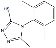 4-(2,6-dimethylphenyl)-5-methyl-4H-1,2,4-triazole-3-thiol Structure