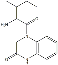 4-(2-amino-3-methylpentanoyl)-1,2,3,4-tetrahydroquinoxalin-2-one