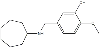 5-[(cycloheptylamino)methyl]-2-methoxyphenol|