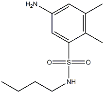 5-amino-N-butyl-2,3-dimethylbenzene-1-sulfonamide