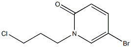  5-bromo-1-(3-chloropropyl)-1,2-dihydropyridin-2-one