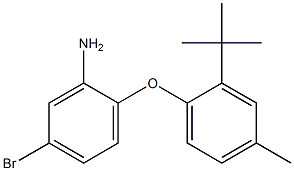 5-bromo-2-(2-tert-butyl-4-methylphenoxy)aniline