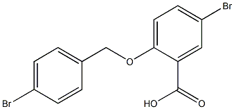 5-bromo-2-[(4-bromophenyl)methoxy]benzoic acid