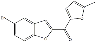 5-bromo-2-[(5-methylfuran-2-yl)carbonyl]-1-benzofuran|
