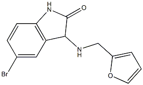 5-bromo-3-[(2-furylmethyl)amino]-1,3-dihydro-2H-indol-2-one