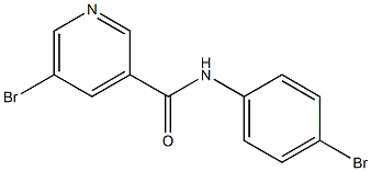 5-bromo-N-(4-bromophenyl)pyridine-3-carboxamide