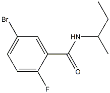 5-bromo-N-(sec-butyl)-2-fluorobenzamide Structure