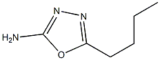 5-butyl-1,3,4-oxadiazol-2-amine Struktur
