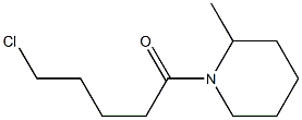 5-chloro-1-(2-methylpiperidin-1-yl)pentan-1-one 结构式