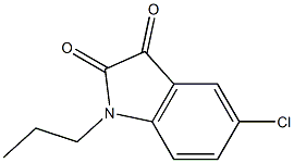 5-chloro-1-propyl-2,3-dihydro-1H-indole-2,3-dione