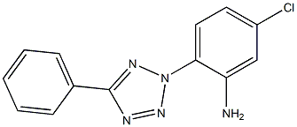 5-chloro-2-(5-phenyl-2H-1,2,3,4-tetrazol-2-yl)aniline