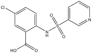 5-chloro-2-(pyridine-3-sulfonamido)benzoic acid