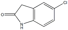 5-chloro-2,3-dihydro-1H-indol-2-one,,结构式