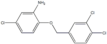 5-chloro-2-[(3,4-dichlorophenyl)methoxy]aniline