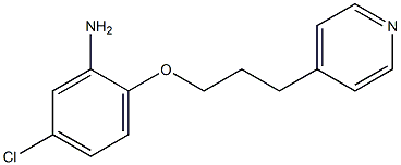 5-chloro-2-[3-(pyridin-4-yl)propoxy]aniline