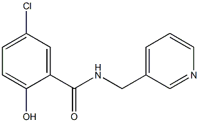 5-chloro-2-hydroxy-N-(pyridin-3-ylmethyl)benzamide