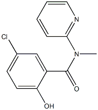 5-chloro-2-hydroxy-N-methyl-N-(pyridin-2-yl)benzamide