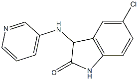 5-chloro-3-(pyridin-3-ylamino)-2,3-dihydro-1H-indol-2-one|