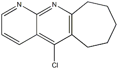 5-chloro-6H,7H,8H,9H,10H-cyclohepta[b]1,8-naphthyridine 结构式