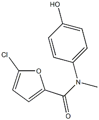 5-chloro-N-(4-hydroxyphenyl)-N-methylfuran-2-carboxamide