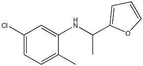 5-chloro-N-[1-(furan-2-yl)ethyl]-2-methylaniline