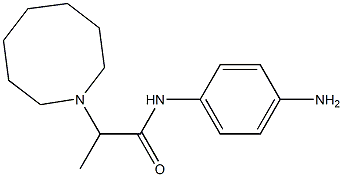 N-(4-aminophenyl)-2-(azocan-1-yl)propanamide Struktur