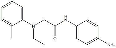 N-(4-aminophenyl)-2-[ethyl(2-methylphenyl)amino]acetamide