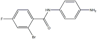 N-(4-aminophenyl)-2-bromo-4-fluorobenzamide Struktur