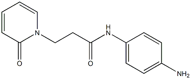 N-(4-aminophenyl)-3-(2-oxopyridin-1(2H)-yl)propanamide Structure