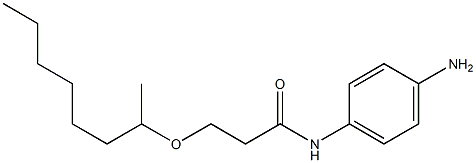 N-(4-aminophenyl)-3-(octan-2-yloxy)propanamide|