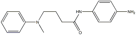  N-(4-aminophenyl)-4-[methyl(phenyl)amino]butanamide