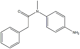 N-(4-aminophenyl)-N-methyl-2-phenylacetamide Structure