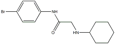 N-(4-bromophenyl)-2-(cyclohexylamino)acetamide