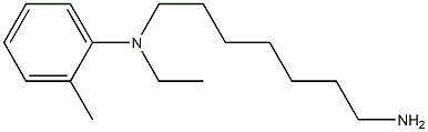 N-(7-aminoheptyl)-N-ethyl-2-methylaniline