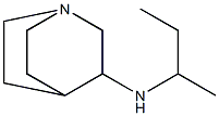 N-(butan-2-yl)-1-azabicyclo[2.2.2]octan-3-amine,,结构式