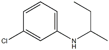 N-(butan-2-yl)-3-chloroaniline Structure