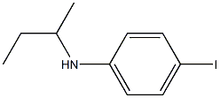 N-(butan-2-yl)-4-iodoaniline Structure