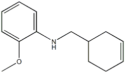 N-(cyclohex-3-en-1-ylmethyl)-2-methoxyaniline 结构式