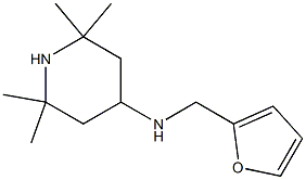 N-(furan-2-ylmethyl)-2,2,6,6-tetramethylpiperidin-4-amine,,结构式