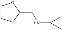 N-(oxolan-2-ylmethyl)cyclopropanamine Structure