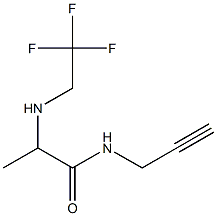 N-(prop-2-yn-1-yl)-2-[(2,2,2-trifluoroethyl)amino]propanamide