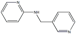 N-(pyridin-3-ylmethyl)pyridin-2-amine,,结构式