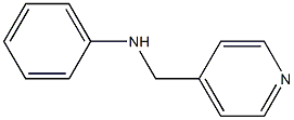 N-(pyridin-4-ylmethyl)aniline Structure